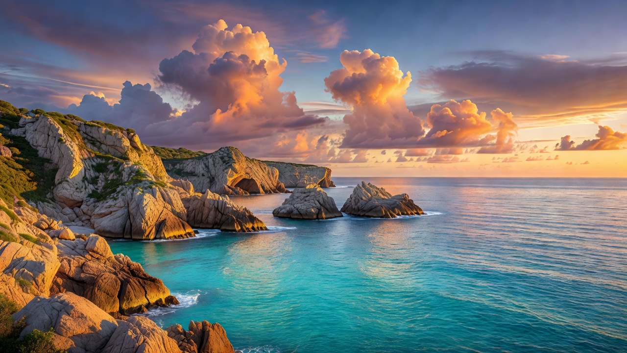 Atardecer en el Mediterráneo